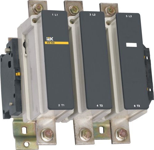 Контактор электромагнитный IEK КТИ-7630 630А 400В тип АС3 картинка